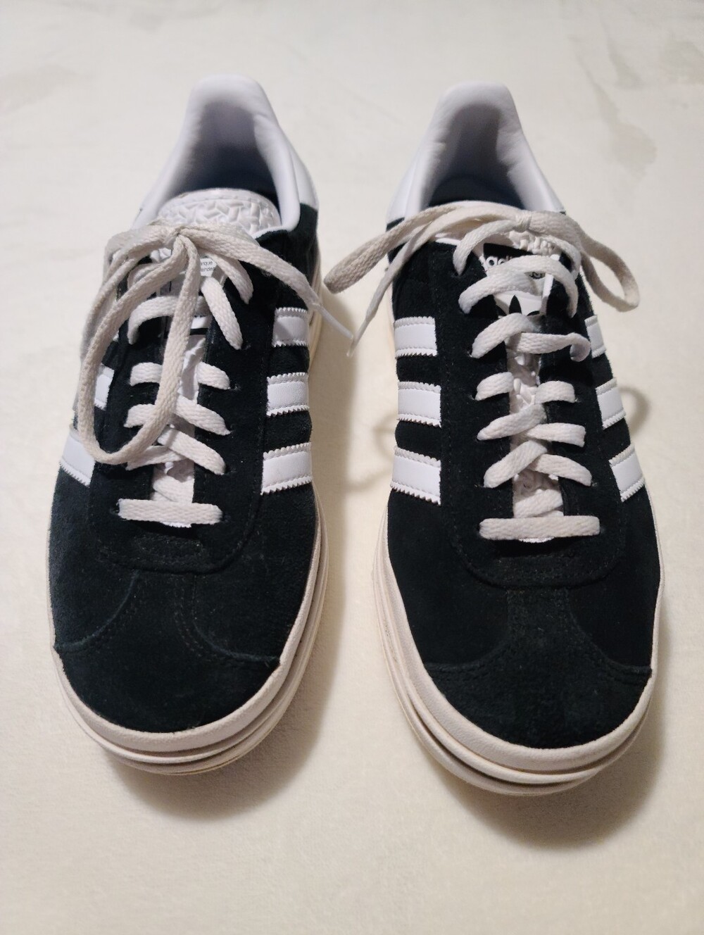 Adidas Gazelle Womens Size 8 Black - Picture 3 of 8